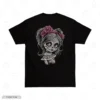 Sugar Skull Girl Embroidery T-Shirt