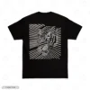 Tiger Light Illusion Black Back Embroidery T-Shirt Tiger Light Illusion Embroidery T-Shirt