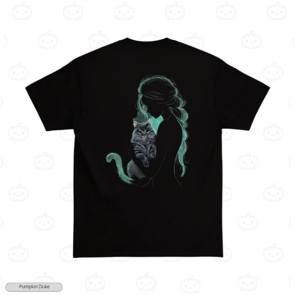 Beloved Cat Embroidery T-Shirt