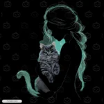 Beloved Cat Embroidery T-Shirt