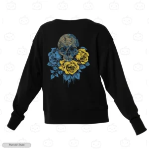 Memento Mory Embroidery Sweatshirt