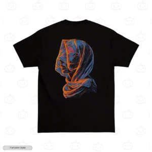 Veiled Woman Embroidery T-Shirt
